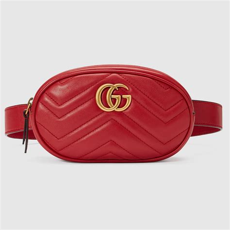 gucci gg marmont leather belt bag|what makes gucci marmont bag.